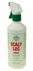 Scaly leg spray