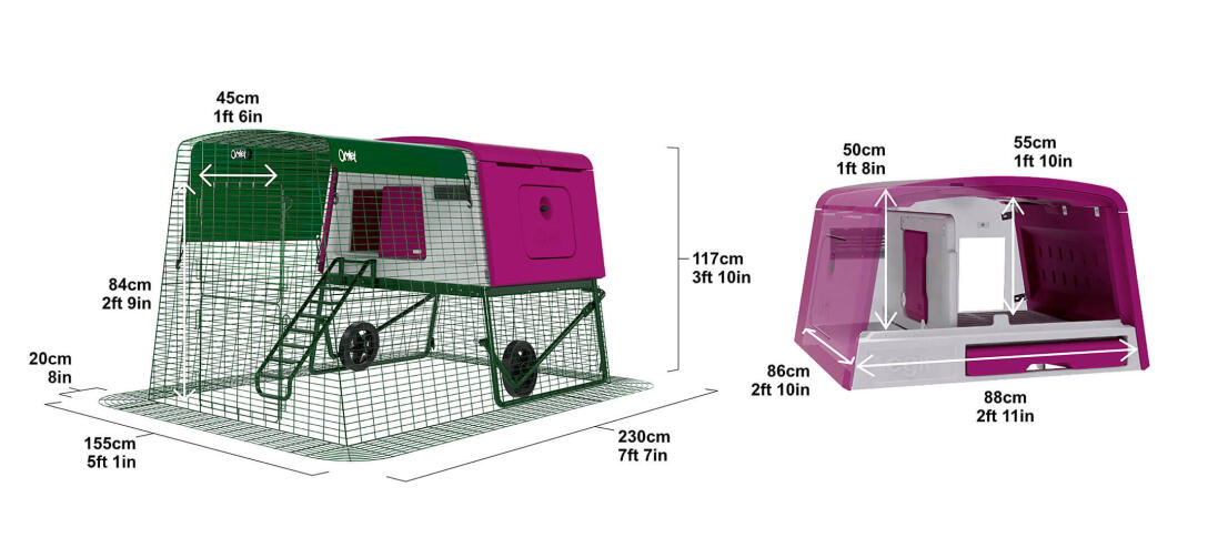 Eglu Cube chicken coop