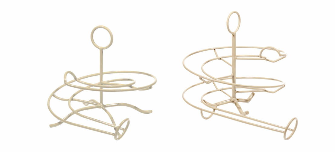 Skelter egg holder available in two sizes in cream Skelter egg holder available in two sizes in cream