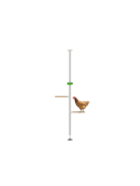 The egGonomical kit for Poletree customisable perch tree