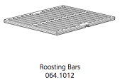 Roosting bars 064.1012