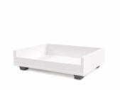 A small Fido sofa dog bed frame in white