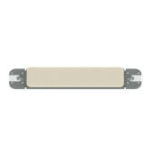 Outdoor grey plastic step with cream cushion for the Omlet Freestyle customisable outdoor cat tree perches