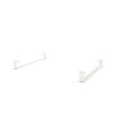 Topology dog bed white rail feet