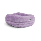 Soft Maya donut cat bed lilac