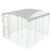 Clear chicken run cover for walk in run 3x3