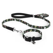 Dog lead, collar and poo bag holder as a bundle