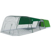 Omlet green Eglu Go rabbit hutch with run