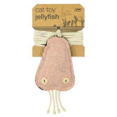 Jellyfish polyester cat toy