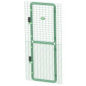 Outdoor run full height door
