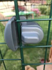 Simple for the children to operate & they can also easily see when it's open too.