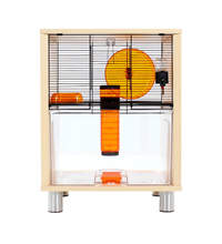 Birch Style Qute Gerbil and Hamster Cage