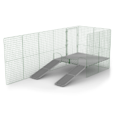Zippi guinea pig playpen with Zippi platforms