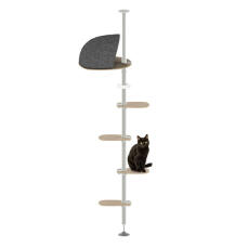 Freestyle indoor floor to ceiling cat tree the ladder