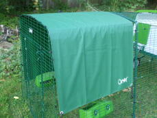 Omlet Eglu Cube large chicken coop and run and cover