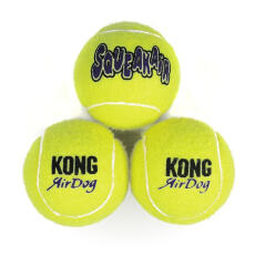 Kong air squeaker tennis balls regular 3 pack