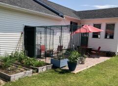 Catio on the patio