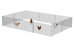 Omlet chicken fencing support page
