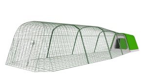 Eglu Go Rabbit Hutch with 4m Run Package - Leaf Green