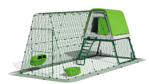 Eglu Go UP Chicken Coop with 3m Run Package - Leaf Green