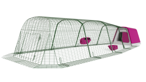 Eglu Go Chicken Coop with 4m Run Package - Purple