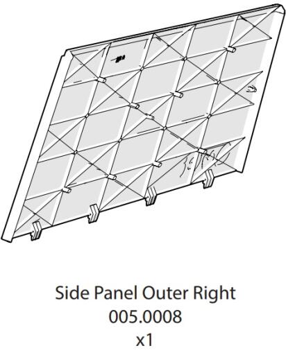 Side panel outer right