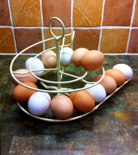 Perfect for showing off a range of eggs