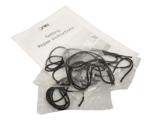 Black netting repair kit