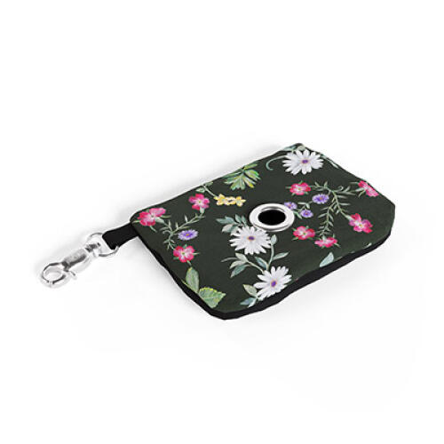 Poop bag holder - midnight meadow