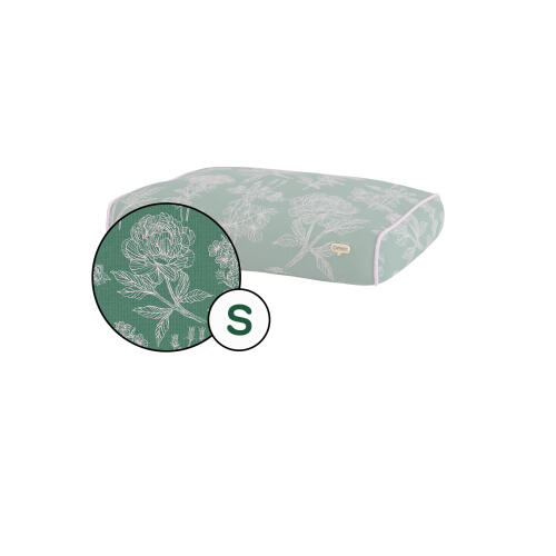 Cushion dog bed cover only small - winter garden