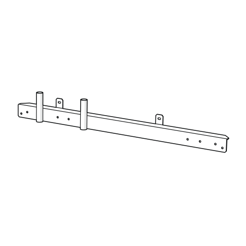 Eglu Cube mk2 frame front brace assembly (064.0028)