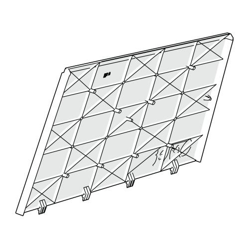 Eglu Go & Eglu Go up side panel outer right - leaf green (005.0008.0005)