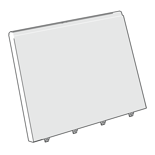 Eglu Go & Eglu Go up side panel outer left - leaf green (005.0007.0005)