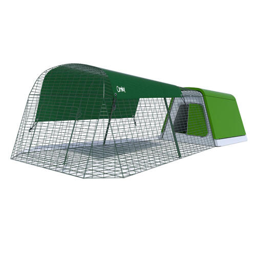 Eglu Go hutch with 2m run package - leaf green