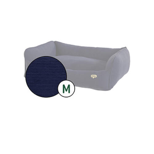 Medium nest dog bed cover only corduroy midnight