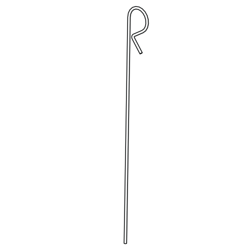 Run door pin yellow for Eglu Go, Cube mk2, Classic & Go up