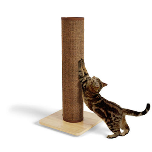 Switch sisal cat scratching post - coffee