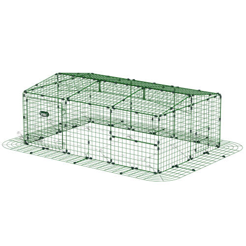 Zippi rabbit run with roof and skirt - single height