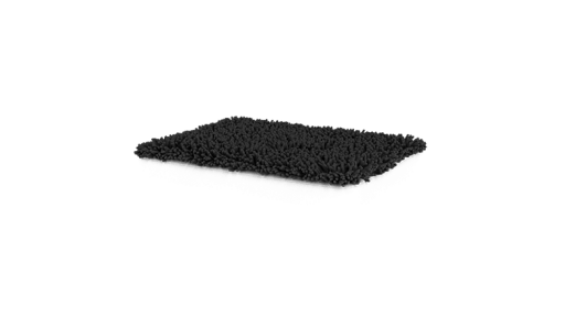 Grey microfibre topper for Topology dog bed