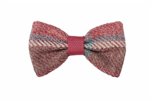 Christmas tweedy bow tie for dogs