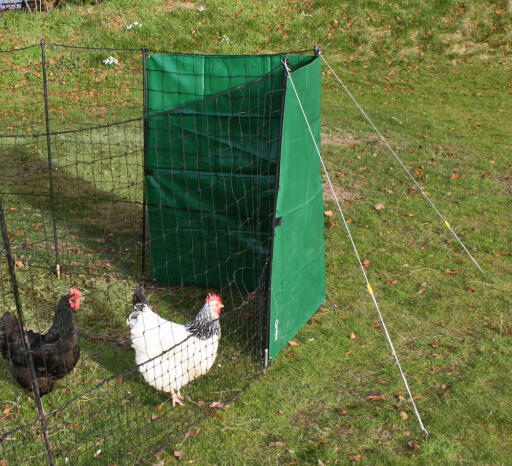 Attach to your fencing for shelter from the wind