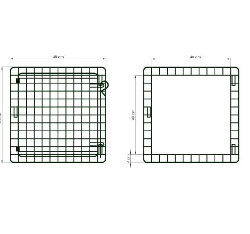 Door panel measurements