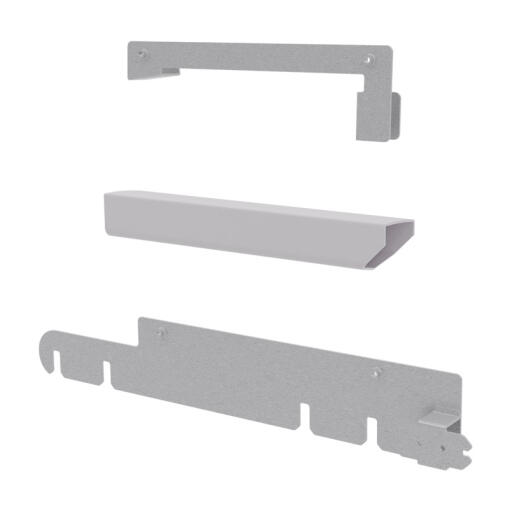 Automatic chicken doorr fixings for Eglu Cube mk1