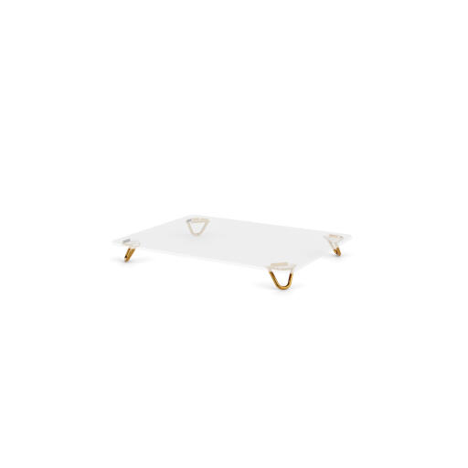 Metal dog on sale bed frame