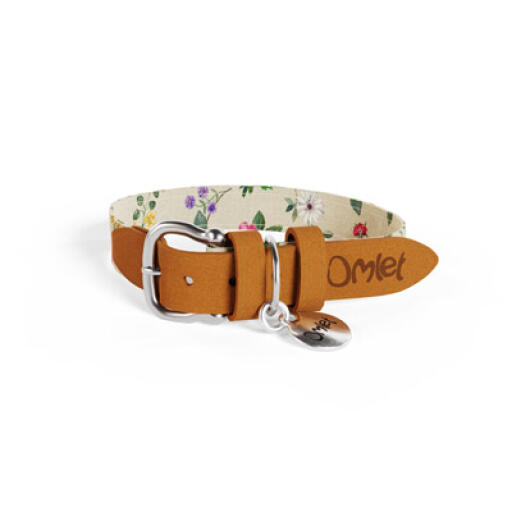 Omlet dog collar small - morning meadow