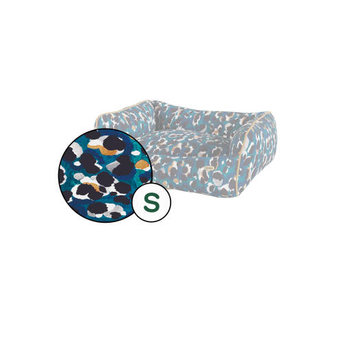 Nest dog bed cover only small - canine camo
