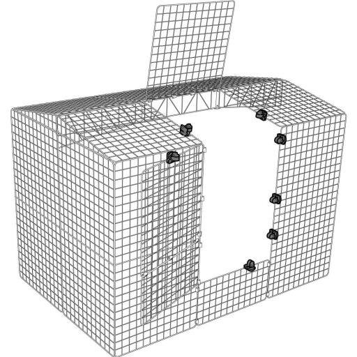 Zippi locks attached to Zippi playpen
