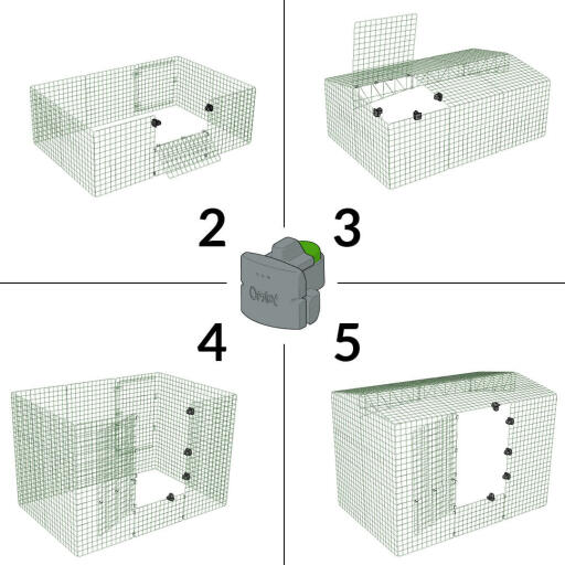 Zippi locks allow lots of different access options