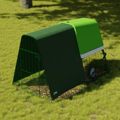 Heavy duty run cover for a chicken coop