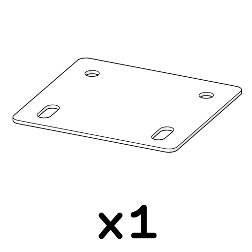 Bracket roof joint (064.1155)